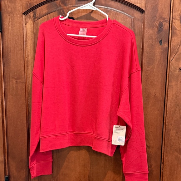 Danskin Tops - Danskin Women's Vibrant Red Sweatshirt